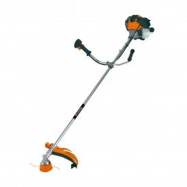 Desmalezadora con arnés doble DK52JR
Profesional
Motor de 2 Tiempos
Cilindrada: 52 cc
Potencia: 1,5 kW a 6500 rpm
Tanque de combustible : 1,2 l
Transmisi�?³n: card�?¡nica
Peso: 7,2 kg
Con cuchillas de 3 puntas y arn�?©s doble
Carretel de nylon reforzado
Sistema de arranque reforzado
Protector de tanque met�?¡lico Desmalezadora con arnés doble DK52JR
Profesional
Motor de 2 Tiempos
Cilindrada: 52 cc
Potencia: 1,5 kW a 6500 rpm
Tanque de combustible : 1,2 l
Transmisi�?³n: card�?¡nica
Peso: 7,2 kg
Con cuchillas de 3 puntas y arn�?©s doble
Carretel de nylon reforzado
Sistema de arranque reforzado
Protector de tanque met�?¡lico