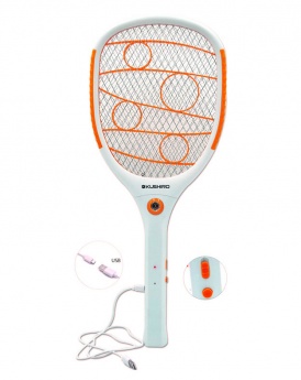 Insectocutor tipo raqueta
Bater�?Âa de litio recargable
Alimentaci�?³n: cable USB (CARGADOR NO INCLUIDO)
Malla de 3 capas
Linterna led en el centro
Interruptor doble control (ON/OFF y pulsador)
Medidas: 55 cm �?�? 22 cm Insectocutor tipo raqueta
Bater�?Âa de litio recargable
Alimentaci�?³n: cable USB (CARGADOR NO INCLUIDO)
Malla de 3 capas
Linterna led en el centro
Interruptor doble control (ON/OFF y pulsador)
Medidas: 55 cm �?�? 22 cm