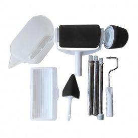 Rodillo de microfibra recargable y accesorios
Bandeja de descanso, Almohadilla para angulos, Pintador de bordes, Recipiente de llenado
Extensor de mango enroscable Rodillo de microfibra recargable y accesorios
Bandeja de descanso, Almohadilla para angulos, Pintador de bordes, Recipiente de llenado
Extensor de mango enroscable