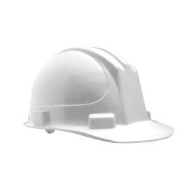 Casco de protección certificado MAPUCHE - blanco
INCLUYE ARNÉS 
Casco de protección de uso industrial Tipo 1 - Clase B
Material: polipropileno
Color: blanco
Certificación: IRAM 3620; UNIT 687
Colector de líquidos en los bordes
Frente plana
Origen: Argentina