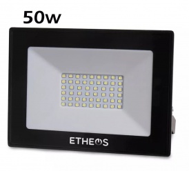 Reflector Led 50 Watts - frio

Caja madre 20 unidades

Flujo luminoso 4250 lm

Vida ?ºtil 35000 hs

Clase de aislaci?³n IP65

Medidas 225*170*30 mm

78 diodos de Led

CCT 6500K